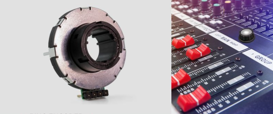 リングエンコーダオーディオ機器採用事例