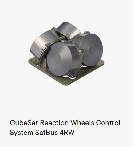 【リアクションホイール制御システム】NanoAvionics - SatBus 4RW0