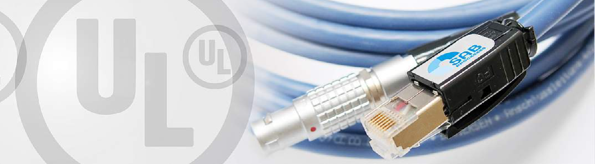 【SAB】産業用イーサネットケーブル CAT5e, 6A, 7A ラインナップ