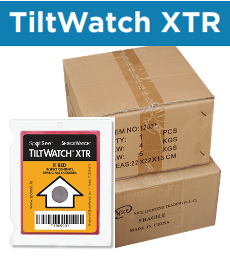 SpotSee社ティルトウォッチの使用方法【TILTWATCH XTR】