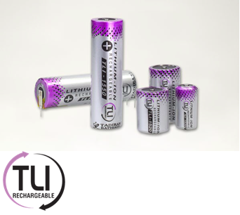 【Tadiran社（タディラン）】産業向け充電式リチウムイオン（Li-ion）電池 TLIシリーズ