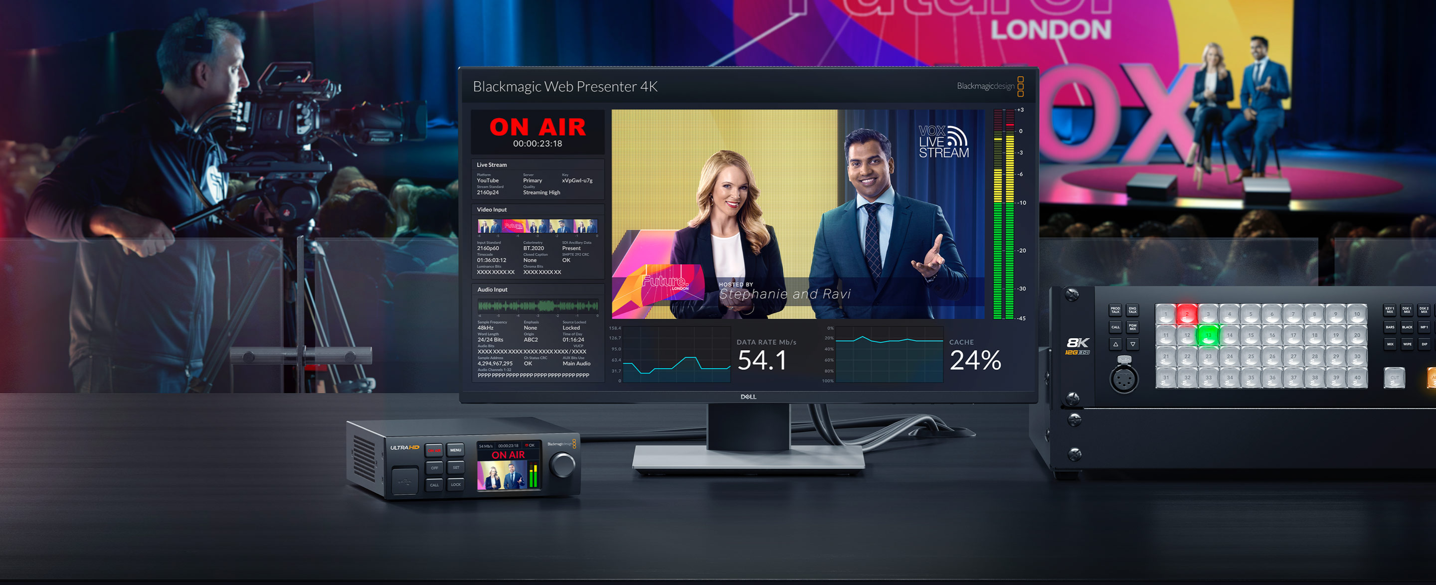 配信機器・PA機器・レコーディング機器 Blackmagic Design web presenter Blackmagic Web Presenter HD | ストア Blackmagic Design