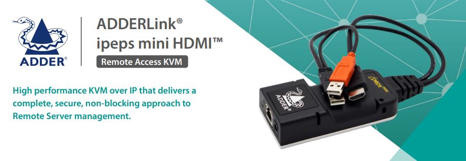 【製品情報】デュアルリンク2画面 DVI 2560×1600　ADDER Infinityシリーズ IP-KVM ALIF2112T