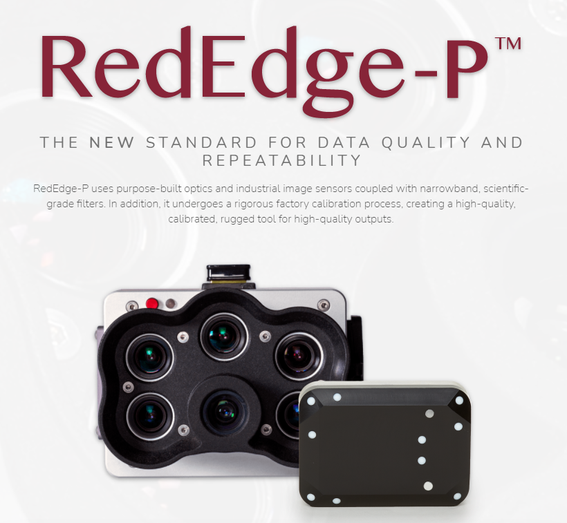MicaSense社新製品RedEdge-Pが販売開始しました！